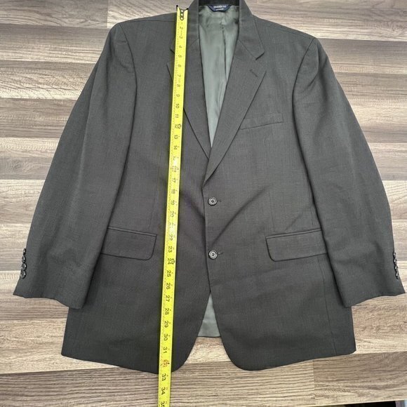 BROOKS BROTHERS 346 Mens 100% Wool Sport Coat Suit Jacket Blazer 42 R VTG - Picture 9 of 9